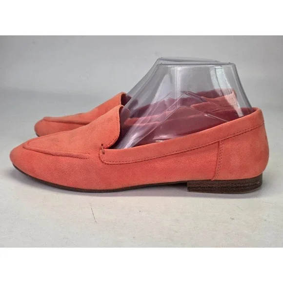 Aldo Joeya Loafers Women's Size 8 Orange Suede Slip On Pointed Toe Shoes - Picture 10 of 16